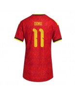 Belgie Jeremy Doku #11 Domácí Dres pro Dámské MS 2026 Krátký Rukáv